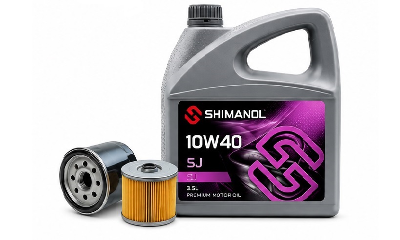 روغن موتور شیمانول پرایدی مدل 10/40 فیلتر دار SG/CD 3.5 Lit 10000 km